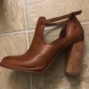 Frye Heeled Mary Jane booties